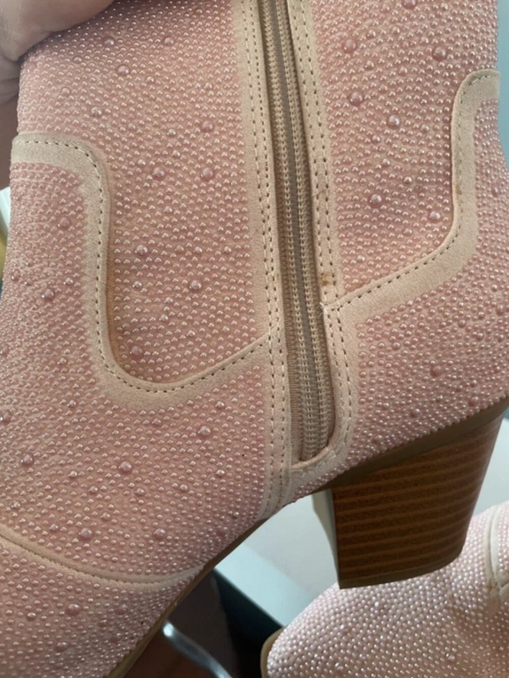 Pink Booties - Picture 2 of 4